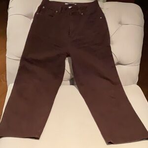 Pack jeans Chic Dark Brown Wide-Leg Trousers